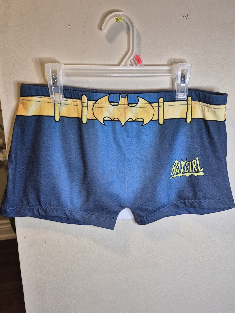 Batgirl Blue Graphic Shorts